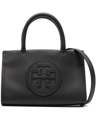 Tory Burch Mini-Tasche mit Logo - Schwarz