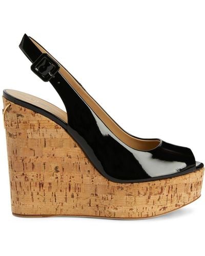 Giuseppe Zanotti Kumikho Wedge-Sandalen - Schwarz