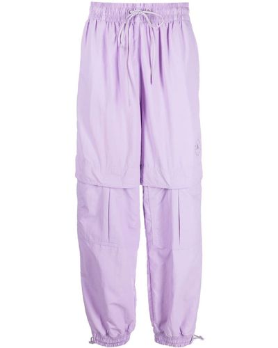 adidas By Stella McCartney Pantalon de jogging à chevilles élastiquées - Violet