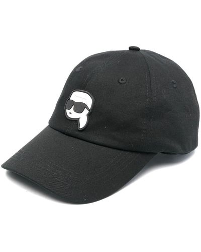 Karl Lagerfeld Cappello da baseball K/Ikonik 2.0 - Nero