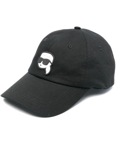 Karl Lagerfeld K/ikonik 2.0 Baseball Cap - Black