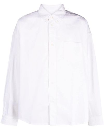 Visvim Button-up Overhemd - Wit