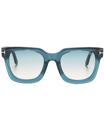 Tom Ford Oversize-frame Sunglasses - Blue