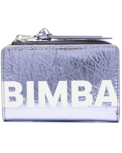 Bimba Y Lola Portemonnee Met Logoprint - Blauw