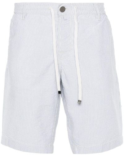 Jacob Cohen Shorts con applicazione logo - Bianco