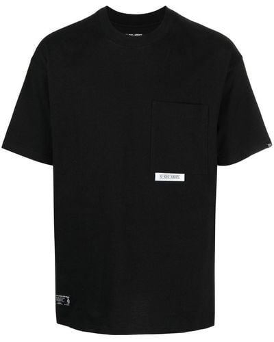 Izzue T-shirt à imprimé graphique - Noir