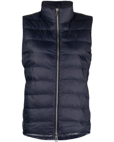 Polo Ralph Lauren Polo Pony-embroidered Quilted Vest - Blue