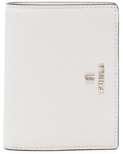 Furla Camelia Leather Wallet - White