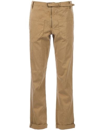 Golden Goose Pantalones chinos con cinturón - Neutro