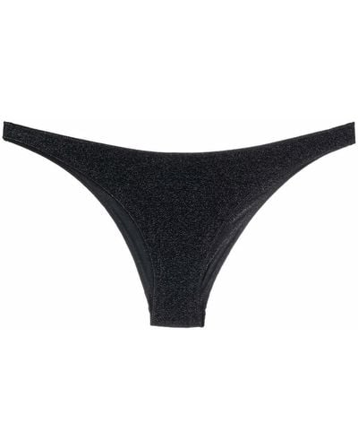 Oséree Bragas de bikini con purpurina - Negro