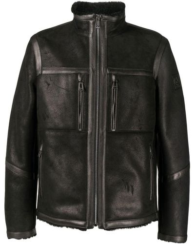 Belstaff Tundra Shearling Jacket - Black