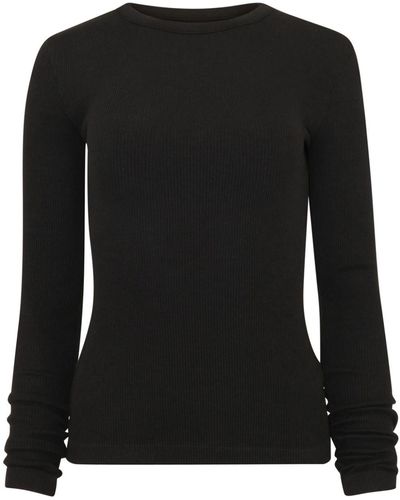Citizens of Humanity Adeline Long-sleeve Top - Black