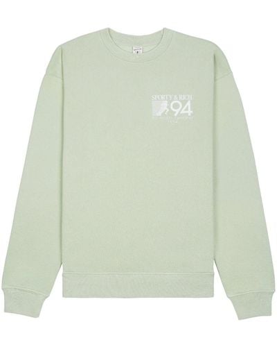 Sporty & Rich 94 California Sweatshirt - Grün