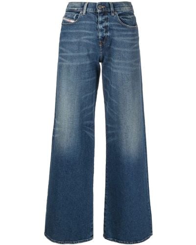 DIESEL 1978 D-akemi 007l1 Bootcut Jeans - Blue
