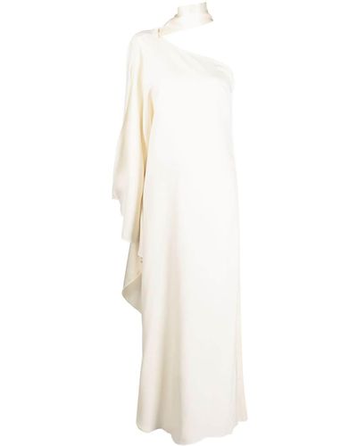 ‎Taller Marmo Bolkan ワンショルダー イブニングドレス - ホワイト