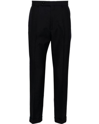 Gucci Mid-rise Tailored Twill Trousers - Blue