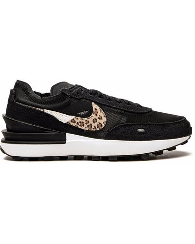 Nike Waffle One "black Leopard" Sneakers