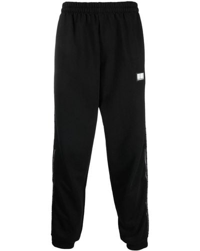VTMNTS Pantalon de jogging à logo imprimé - Noir