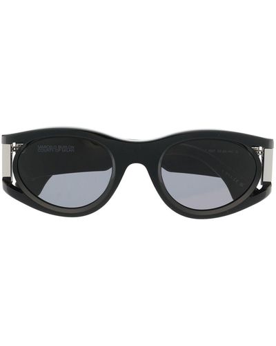 Marcelo Burlon Pasithea Round-frame Sunglasses - Black