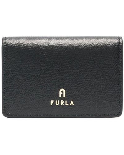 Furla Logo-plaque Detail Wallet - Grey