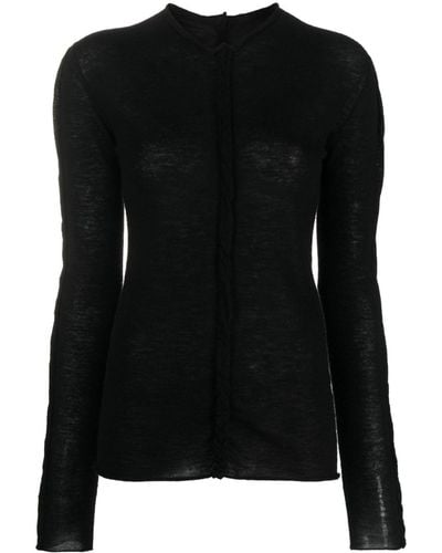 Uma Wang カシミア セーター - ブラック