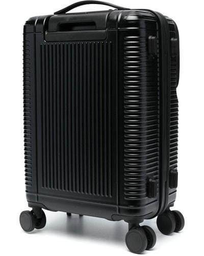 Karl Lagerfeld K/ikonik Four Wheel Suitcase - Black