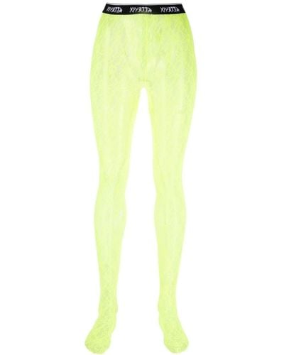 Vivetta Neonfarbene Leggings - Gelb