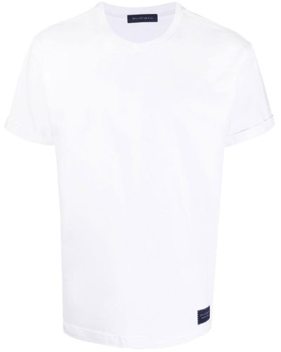 Tara Matthews X Granite Island T-Shirt mit Vintage-Optik - Weiß
