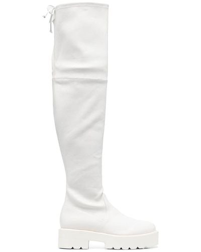 Stuart Weitzman Lowland Thigh-length Boots - White