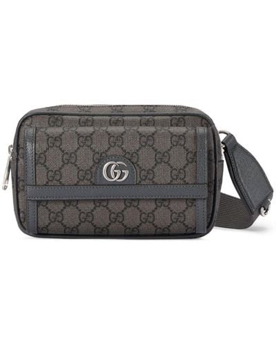 Gucci Mini sac porté épaule Ophidia - Gris