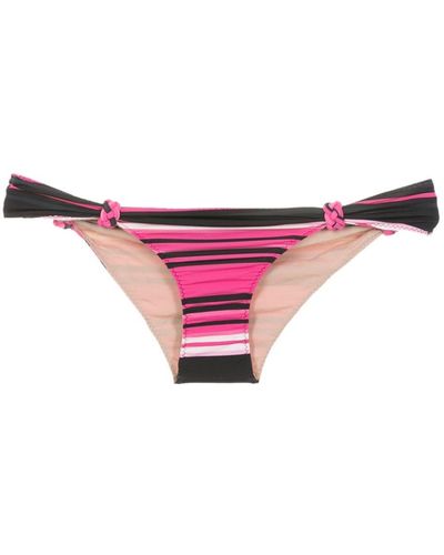 Clube Bossa Rings Striped Bikini Bottoms - Pink