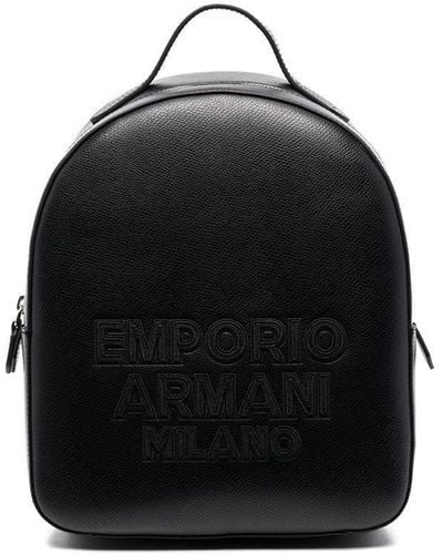 Emporio Armani バックパック - ブラック