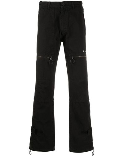 Off-White c/o Virgil Abloh Multi-pocket Straight-leg Jeans - Black