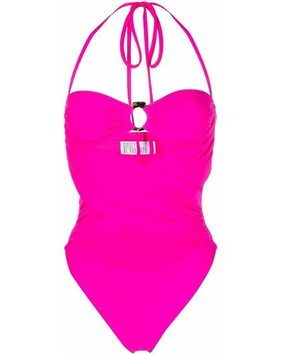 GIUSEPPE DI MORABITO Cut Out-detail Swimsuit - Pink