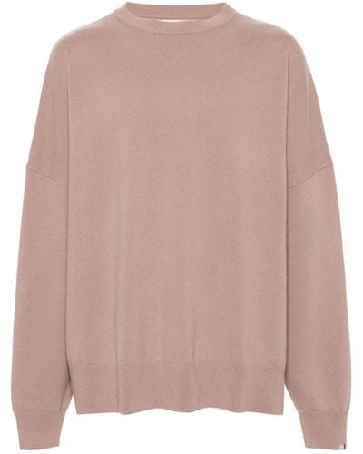 Extreme Cashmere N°246 Pullover mit rundem Ausschnitt - Pink