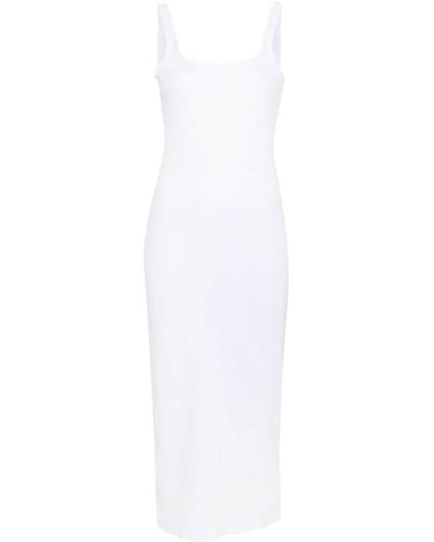 Chloé ラッフル ドレス - ホワイト