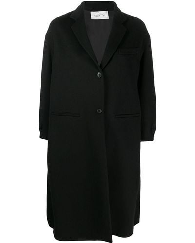 Valentino Garavani Single-breasted Coat - Black