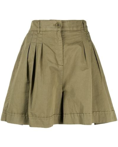 YMC Pantalones cortos Walker acampanados - Verde
