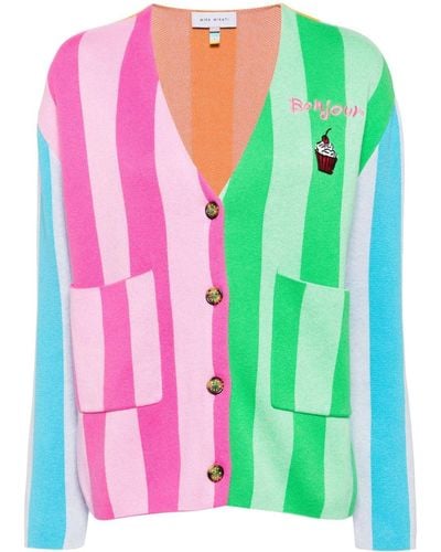 Mira Mikati Bonjour Vest Met Colourblocking - Roze
