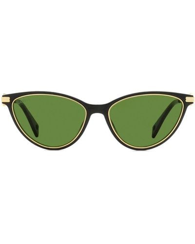 Lanvin Gafas de sol con montura cat eye - Verde