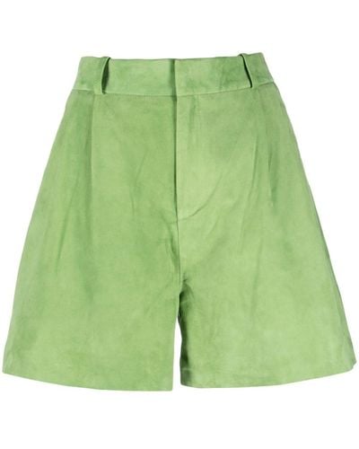 Arma High Waist Shorts - Groen