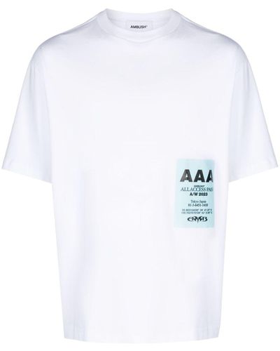 Ambush Pass グラフィック Tシャツ - ホワイト