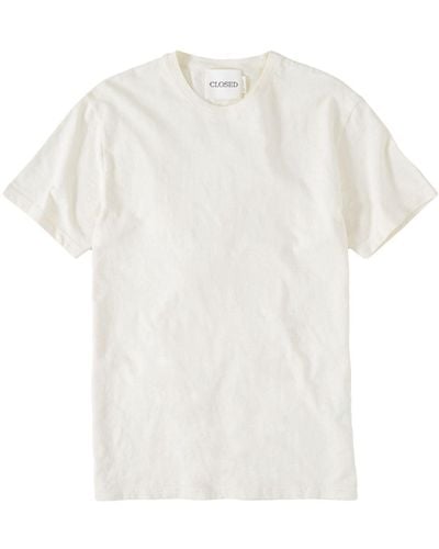 Closed T-Shirt aus Bio-Baumwolle - Weiß