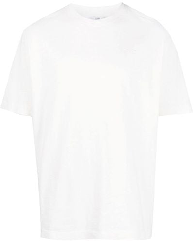 Closed Besticktes T-Shirt aus Bio-Baumwolle - Weiß