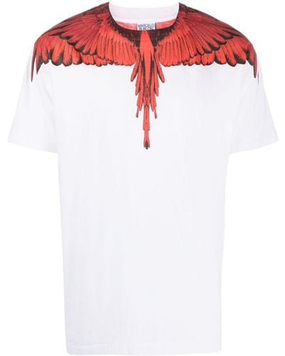 Marcelo Burlon T-Shirt mit Icon Wings-Print - Weiß