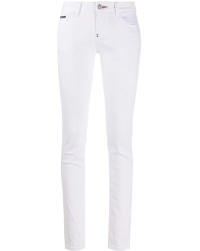 Philipp Plein Skinny-Jeans - Weiß