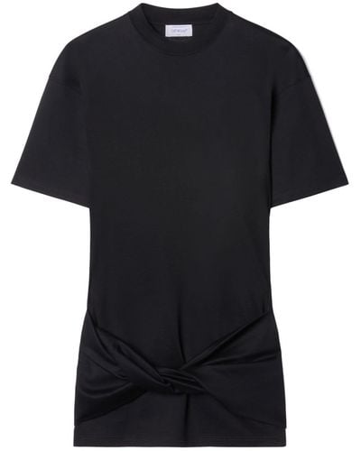 Off-White c/o Virgil Abloh Arrow Twisted T-Shirt Model Dress - Black