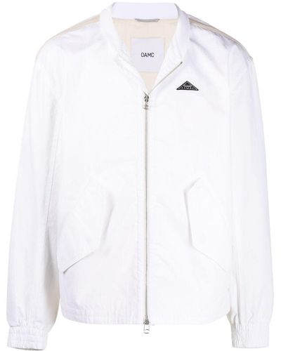 OAMC Mushroom Triangle Patch Jacket - White