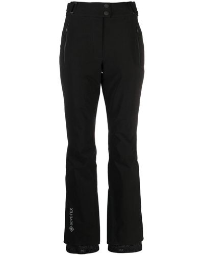 3 MONCLER GRENOBLE Broek Met Gegraveerd Logo - Zwart