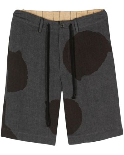 Uma Wang Pallor Bermuda Shorts - Black